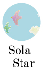 sola.starポーチ 可愛い